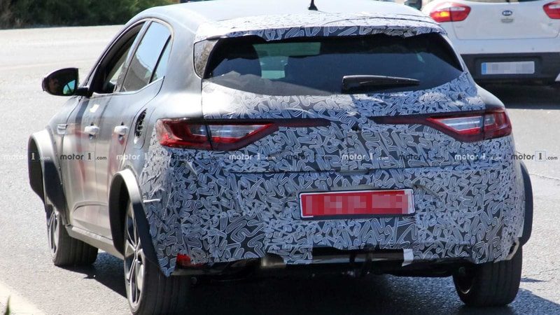 انتشار تصاویر جاسوسی مدل جدید رنو مگان