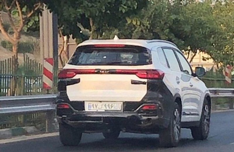 تصاویر استتار شده چری تیگو 8 در خیابان‌های تهران