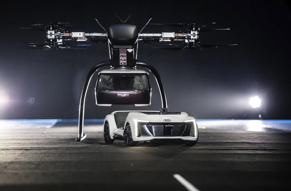 خودرو پرنده آئودی