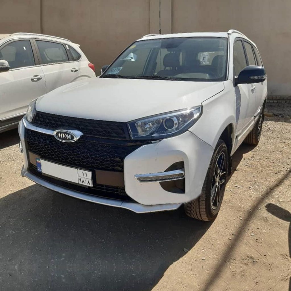 تصاویری از ام وی ام x33 فیس لیفت در مدیران خودرو