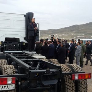 اولین کامیون ایرانی چاپار به تولید رسید