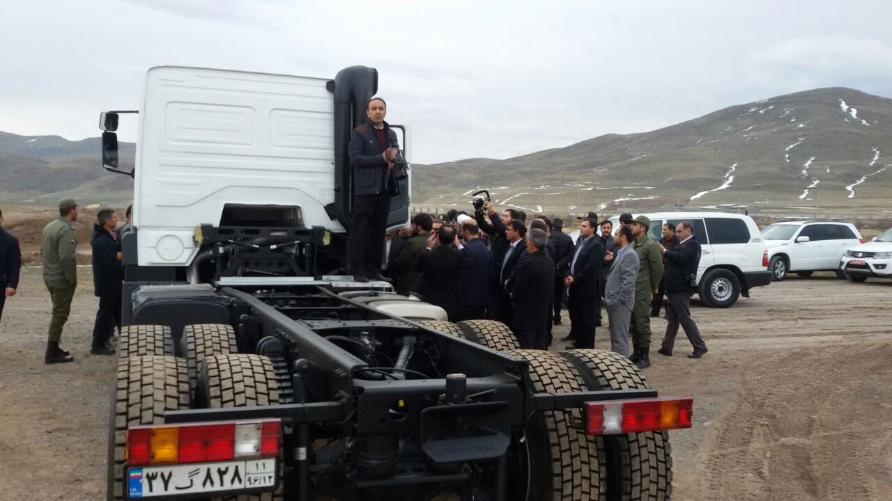 اولین کامیون ایرانی چاپار به تولید رسید