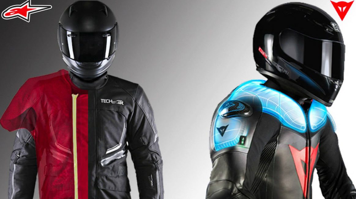 همکاری شرکت‌های اروپایی برای ساخت لباس‌های ایربگ دار موتورسواران!