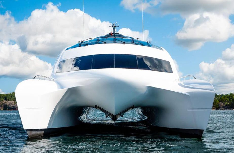 قایق تفریحی لوکس پورشه شبیه سفینه های فضایی طراحی شده است!