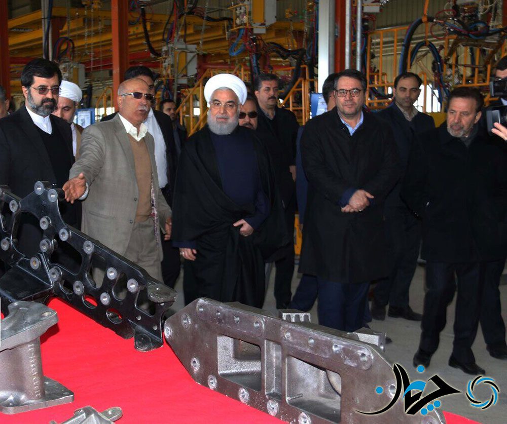 بهره‌برداری از فاز نخست کامیون سازی مشگین‌شهر با حضور رئیس جمهور