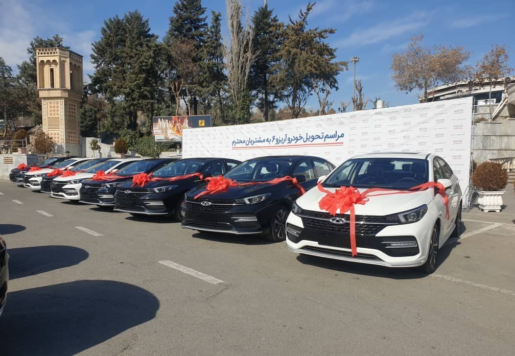 آریزو 6 با تیپ جدید به مشتریان تحویل داده شد