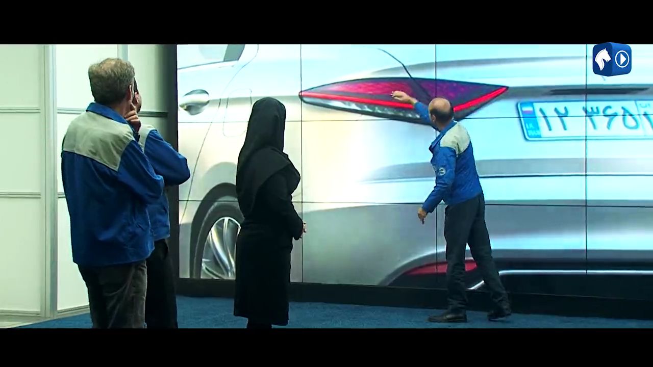 ایران خودرو و رونمایی از تصاویر محصولات جدید خود