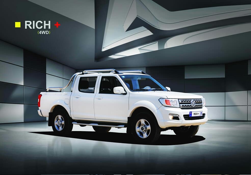 شاسی بلند تیوان و پیکاپ ریچ پلاس؛ جدید ترین محصولات سایپا و زامیاد