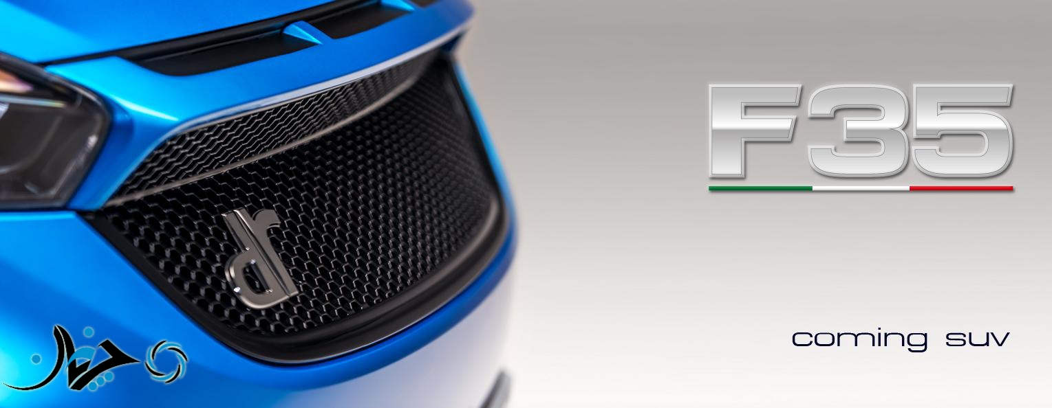 ورود چری تیگو7 به بازار ایتالیا با نام DR F35 + به همراه تیزر