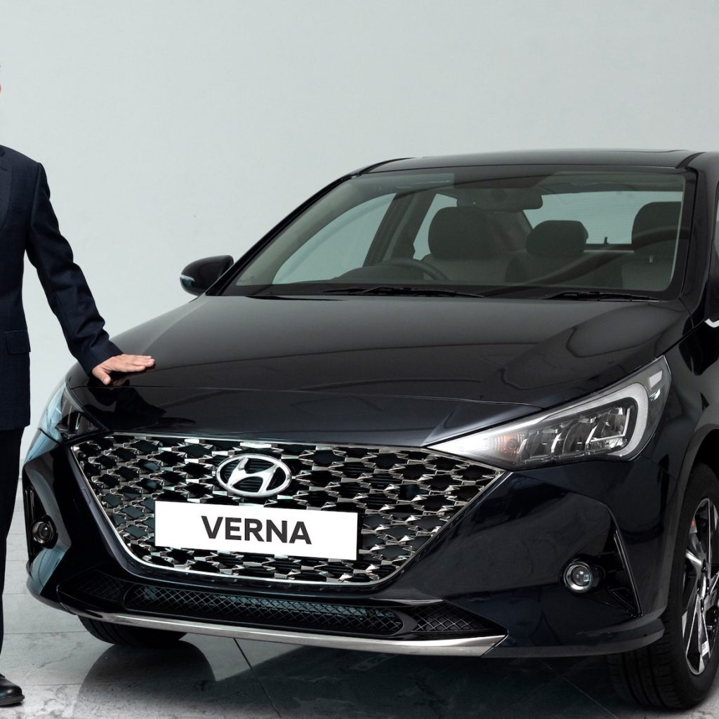 رونمایی هیوندایی از ورنا توربو 2021