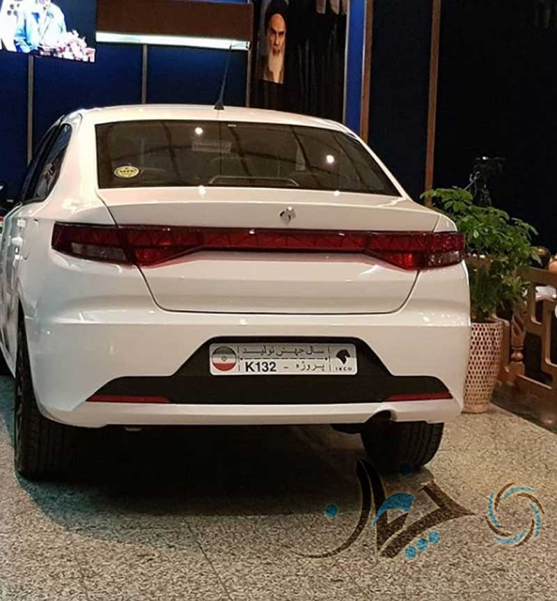 ایران خودرو از پروژه K132 رونمایی کرد + تصاویر و جزئیات