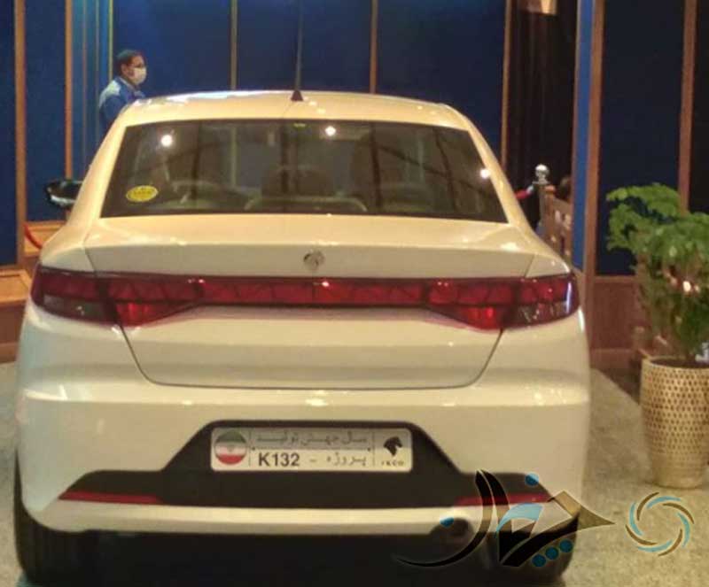 ایران خودرو از پروژه K132 رونمایی کرد + تصاویر و جزئیات