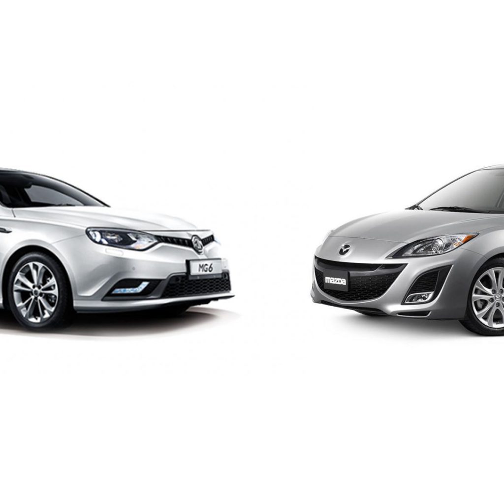 مقایسه مزدا 3 نیو با ام جی 6 نیو
