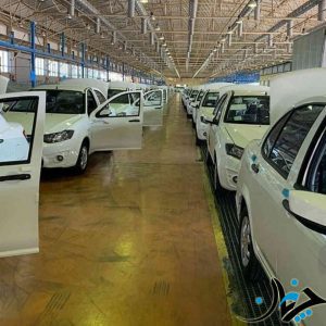 ساینا آپشنال به مرحله تولید رسید + تصاویر خط تولید