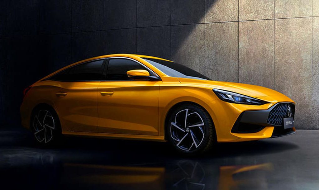 MG5 2021 با ظاهری شبیه به مرسدس بنز رونمایی شد