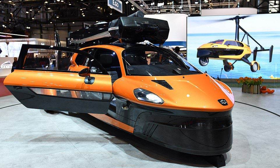 اولین خودرو پرنده جهان در سال 2020 مجوز تردد گرفت