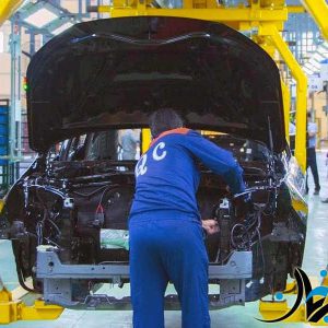 آغاز تولید خودرو لیفان X70 توسط شرکت خودروسازان بم + تصاویر