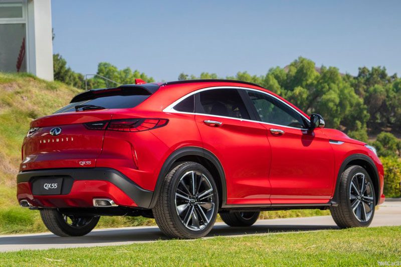 شاسی‌بلند کوپه اینفینیتی QX55 رونمایی شد