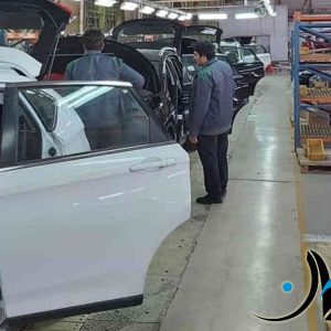 ویدیویی از مراحل تولید خودرو لوکسژن U6 در ایران توسط آذویکو منتشر شد