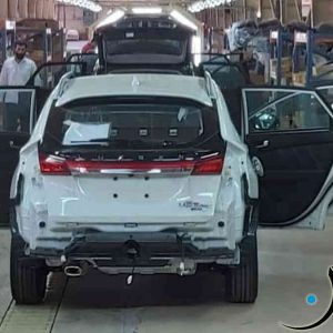 ویدیویی از مراحل تولید خودرو لوکسژن U6 در ایران توسط آذویکو منتشر شد