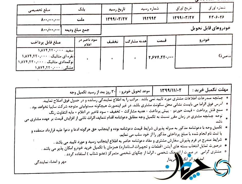 اولین سری از دعوتنامه خودرو شاهین، همراه با قیمت قطعی صادر شد + جزئیات
