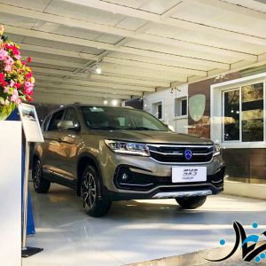 نمونه نهایی SX5، با رنگی خاص به شوروم خودروسازی فردا آمد