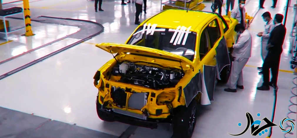 نگاهی ویدئویی به خط تولید پیکاپ KMC T8 کرمان موتور