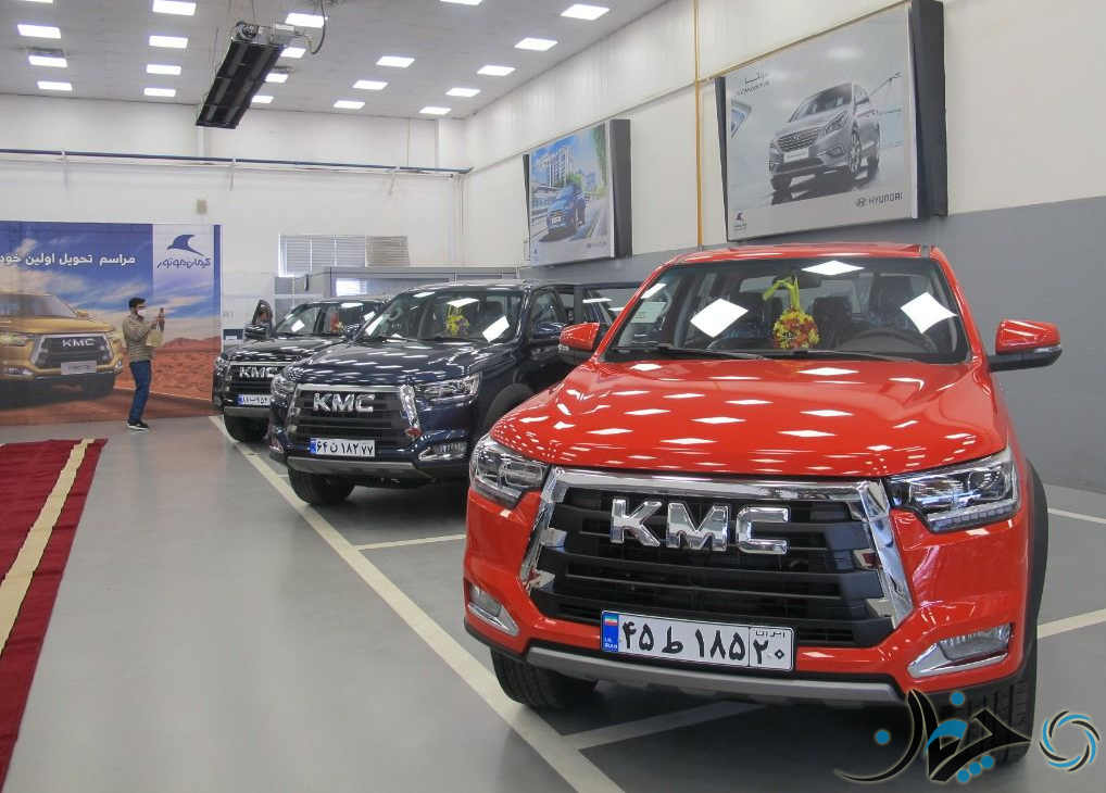 آغاز تحویل اولین سری از پیکاپ KMC T8 به مشتریان توسط کرمان موتور
