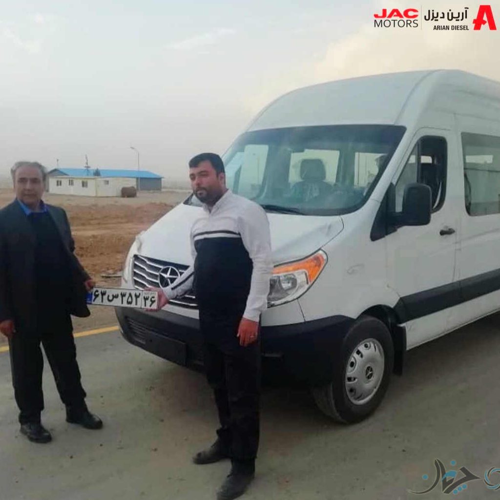 آغاز تحویل اولین سری از ون جک سانری توسط شرکت آرین دیزل؛ قیمت جدید