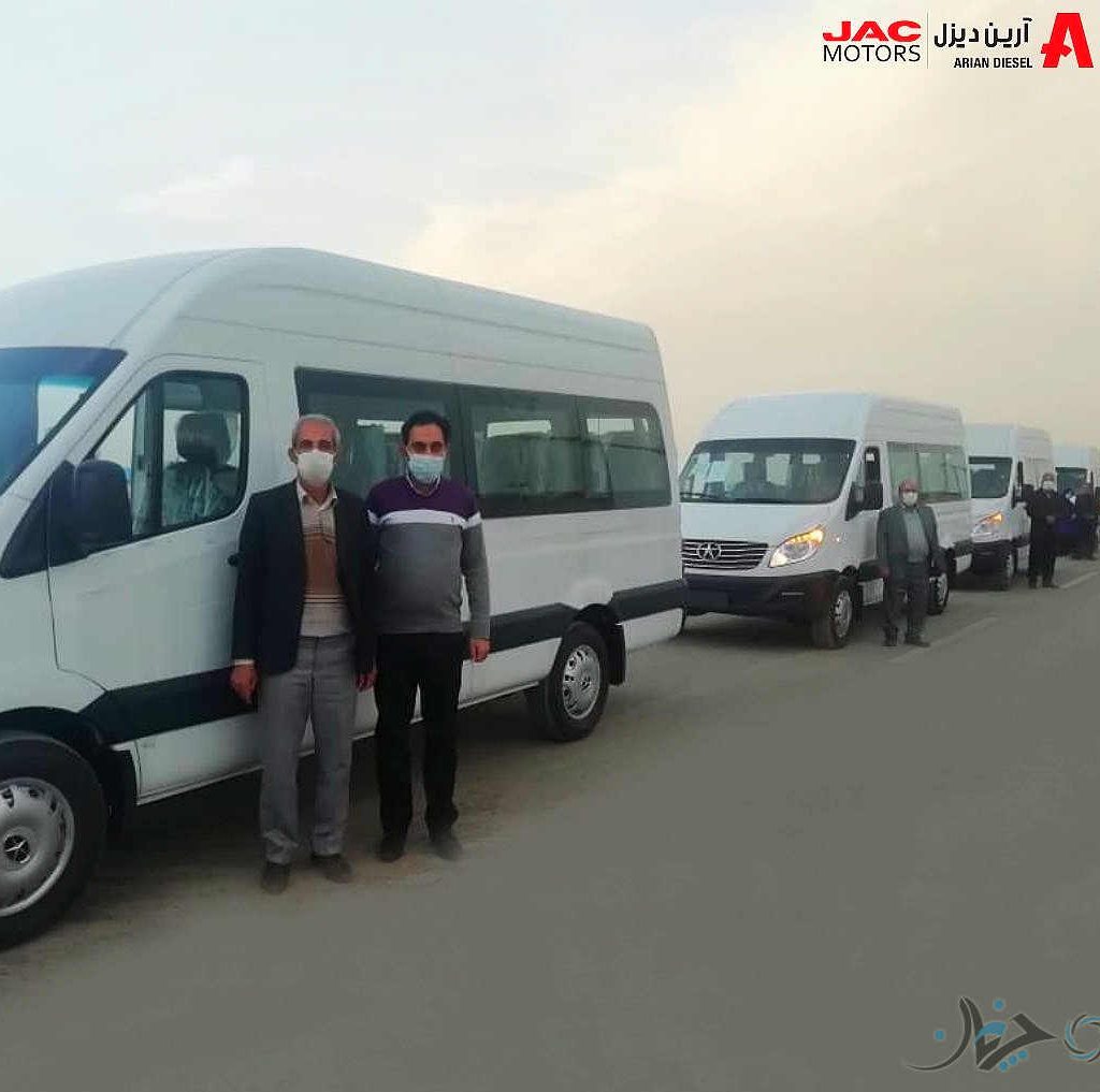 آغاز تحویل اولین سری از ون جک سانری توسط شرکت آرین دیزل؛ قیمت جدید