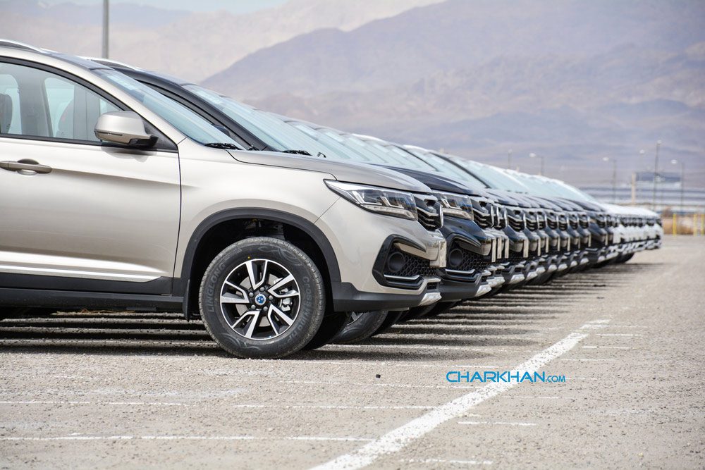 اولین سری خودرو فردا SX5 آماده تحویل اولین سری خودرو فردا SX5 آماده تحویل