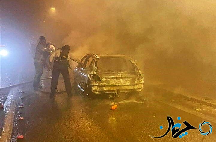 عامل اصلی آتش‌سوزی پژو 207i در تهران، مشخص شد