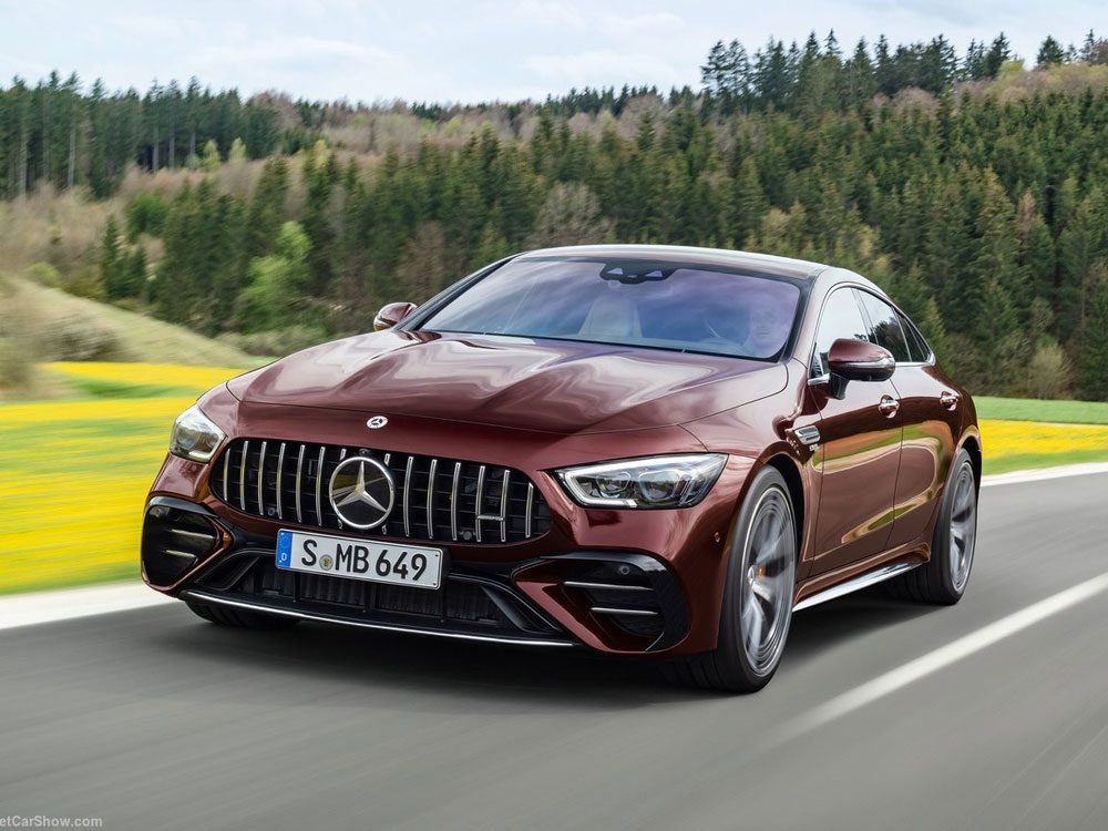 فیس‌لیفت مرسدس AMG GT چهار در معرفی شد