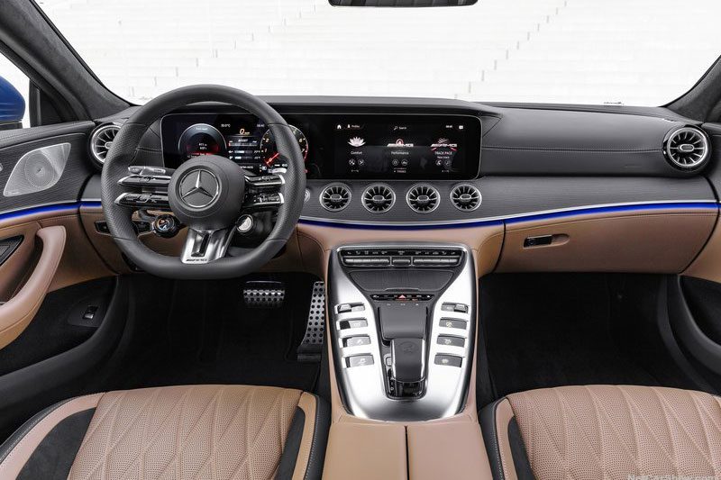 فیس‌لیفت مرسدس AMG GT چهار در معرفی شد