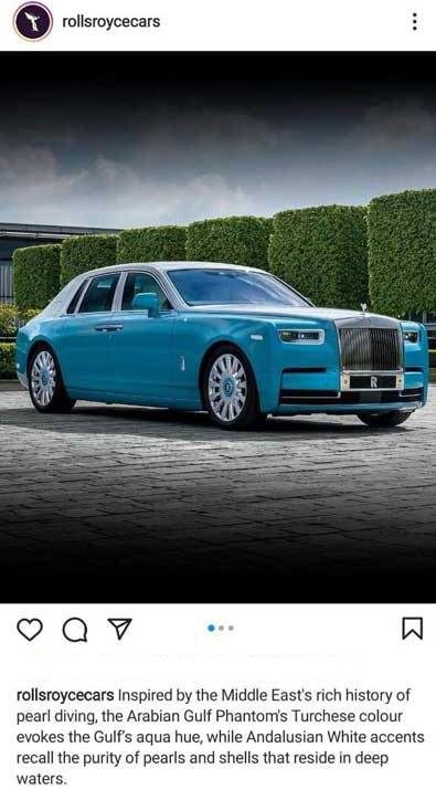 رولزرویس و داستان خلیج فارس!