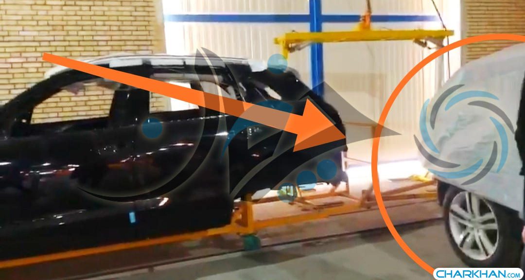 زوتی T700 بار دیگر در کارخانه ریگان خودرو دیده شد (تصاویر)