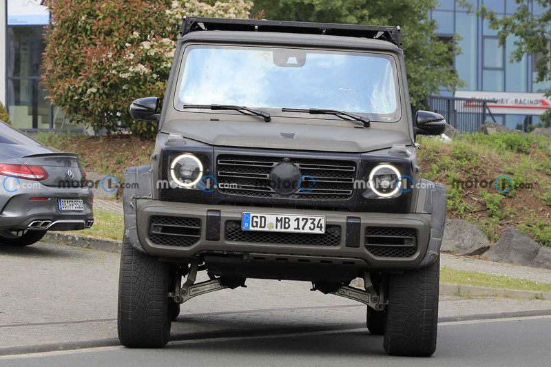 مرسدس بنز G کلاس 4x4 آفرودی آماده رونمایی می‌شود
