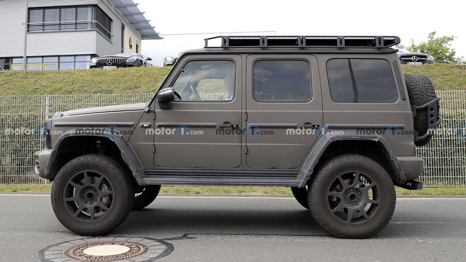 مرسدس بنز G کلاس 4x4 آفرودی آماده رونمایی می‌شود