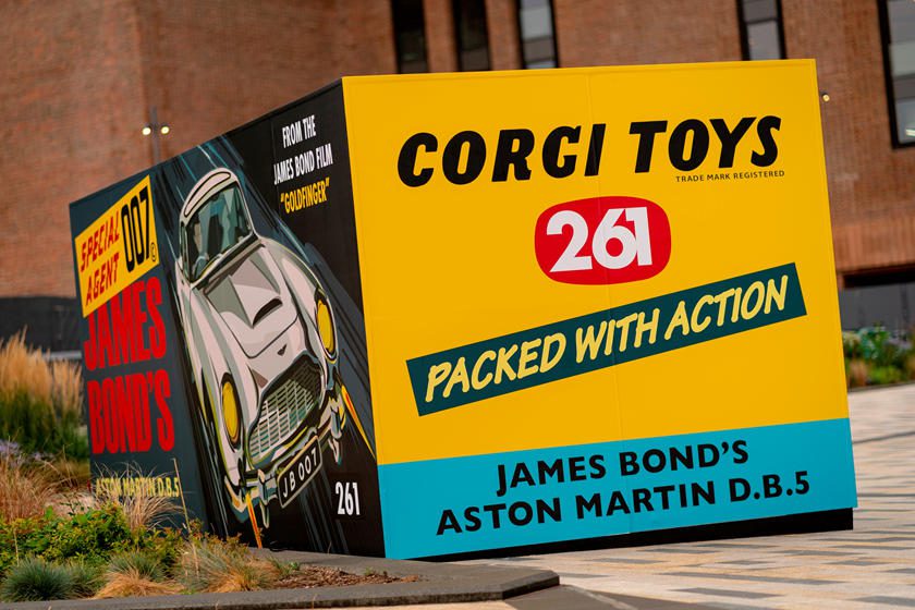 استون مارتین اسباب بازی DB5 جیمز باند را در اندازه کامل بازسازی خواهد کرد!