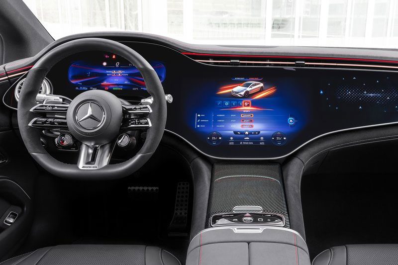 مرسدس EQS53، اولین محصول الکتریکی AMG معرفی شد