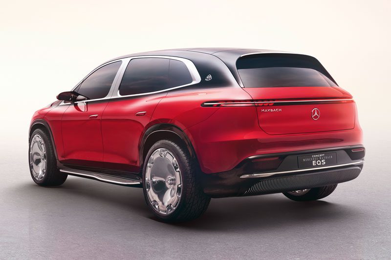 کانسپت الکتریکی مجلل مرسدس میباخ EQS SUV معرفی شد