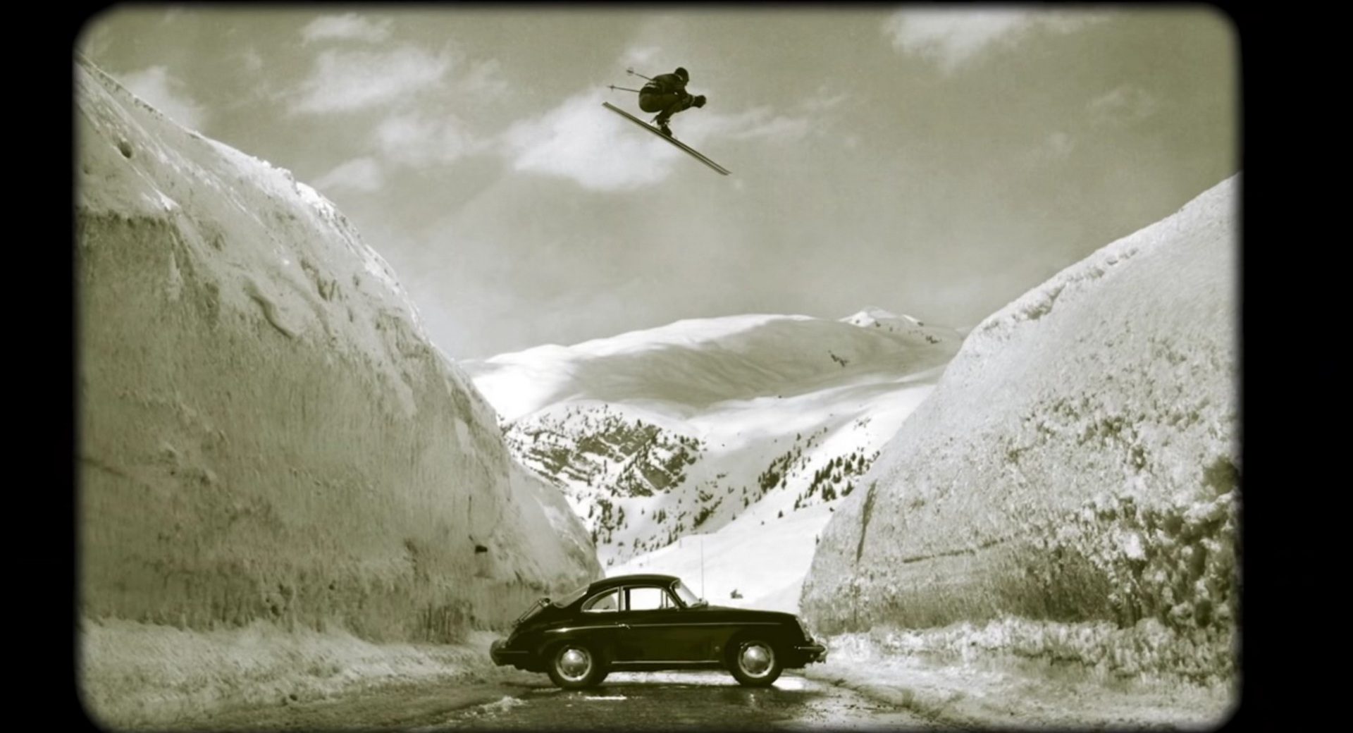 پورشه و بازسازی یه عکس ورزشی جذاب!