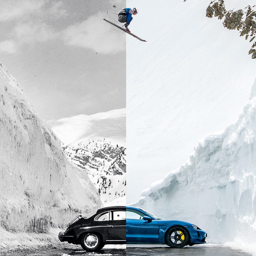 پورشه و بازسازی یه عکس ورزشی جذاب!