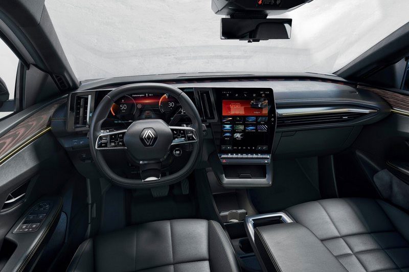 نسل جدید رنو مگان E-Tech به‌صورت کراس‌اوور الکتریکی معرفی شد