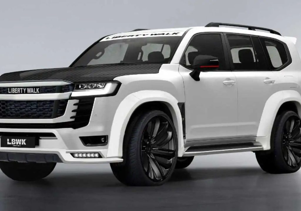 تویوتا لندکروز 2021 جدید را با کیت اسپرت ببینید!