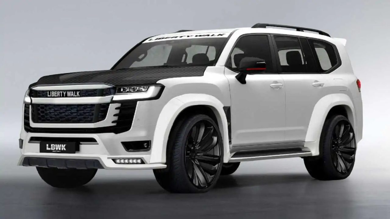 تویوتا لندکروز 2021 جدید را با کیت اسپرت ببینید!