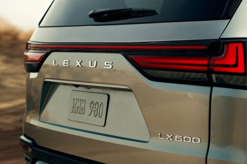 تیزر نسل جدید شاسی‌بلند پرچمدار لکسس LX منتشر شد