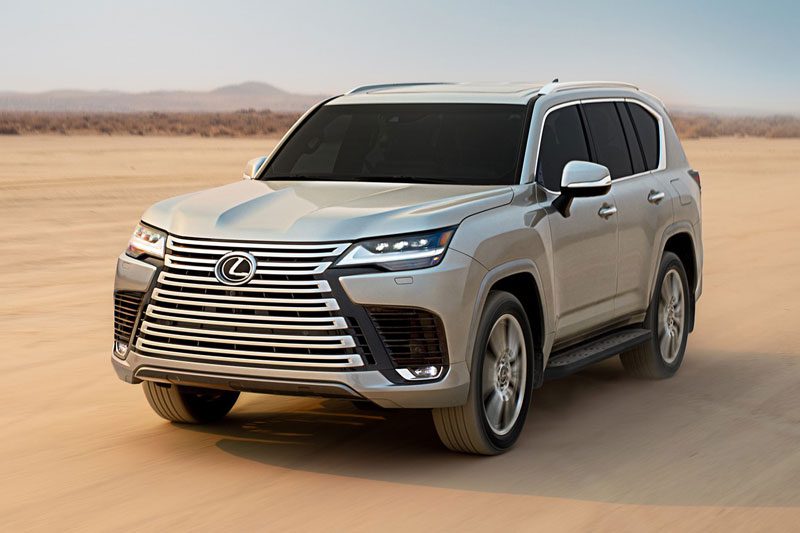 نسل جدید لکسس LX معرفی شد، برادر لوکس لندکروزر