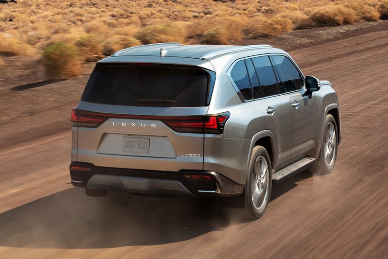 نسل جدید لکسس LX معرفی شد، برادر لوکس لندکروزر