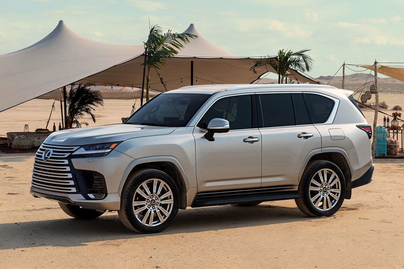 نسل جدید لکسس LX معرفی شد، برادر لوکس لندکروزر